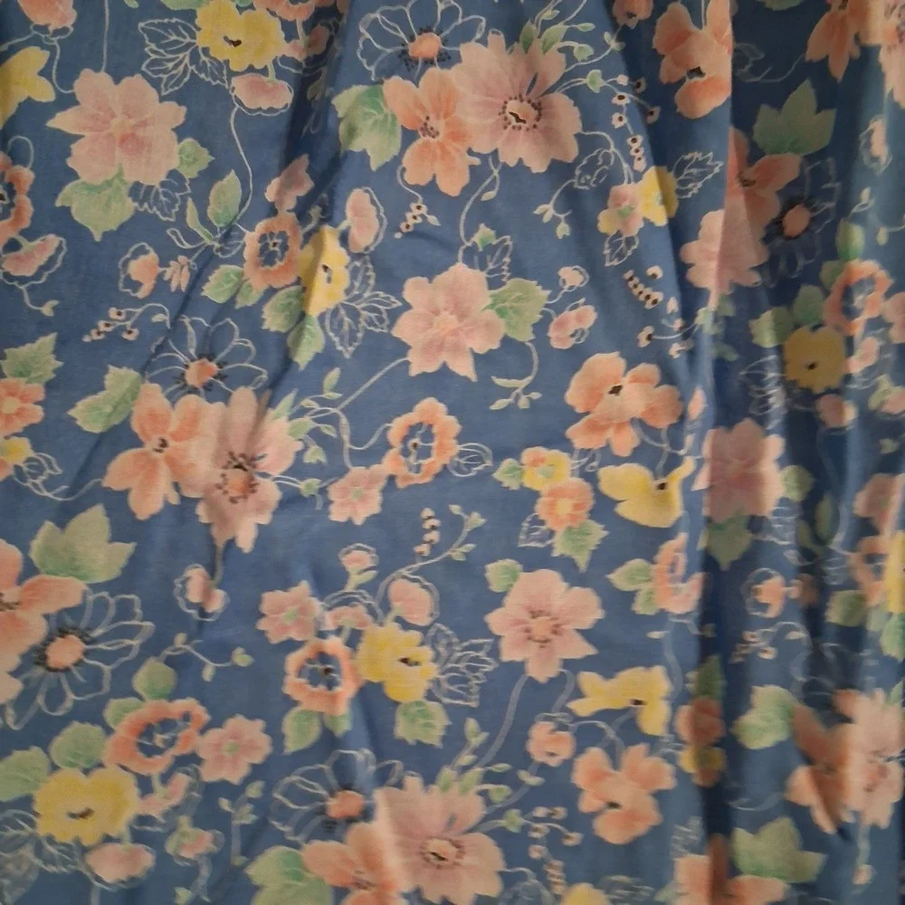 Cottagecore Plus Floral Print Half Apron Lovely And Gorgeous!